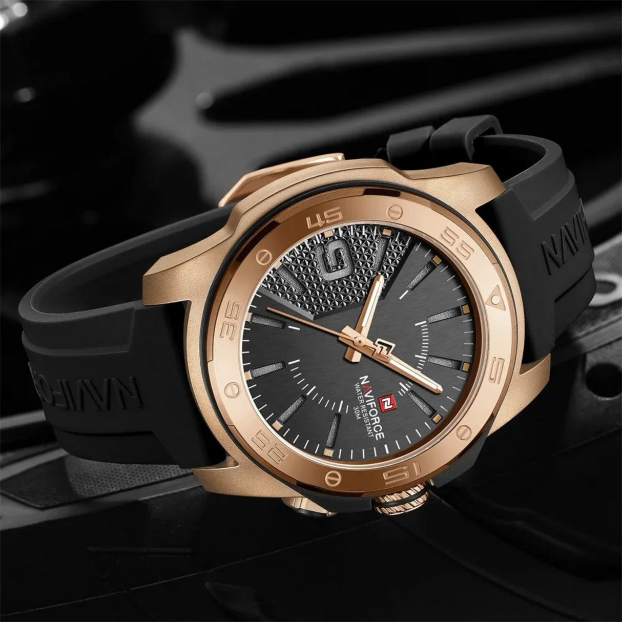 RELOJ ANALOGICO HOMBRE NF7112 NAVIFORCE NEGRO CASUAL 1030883