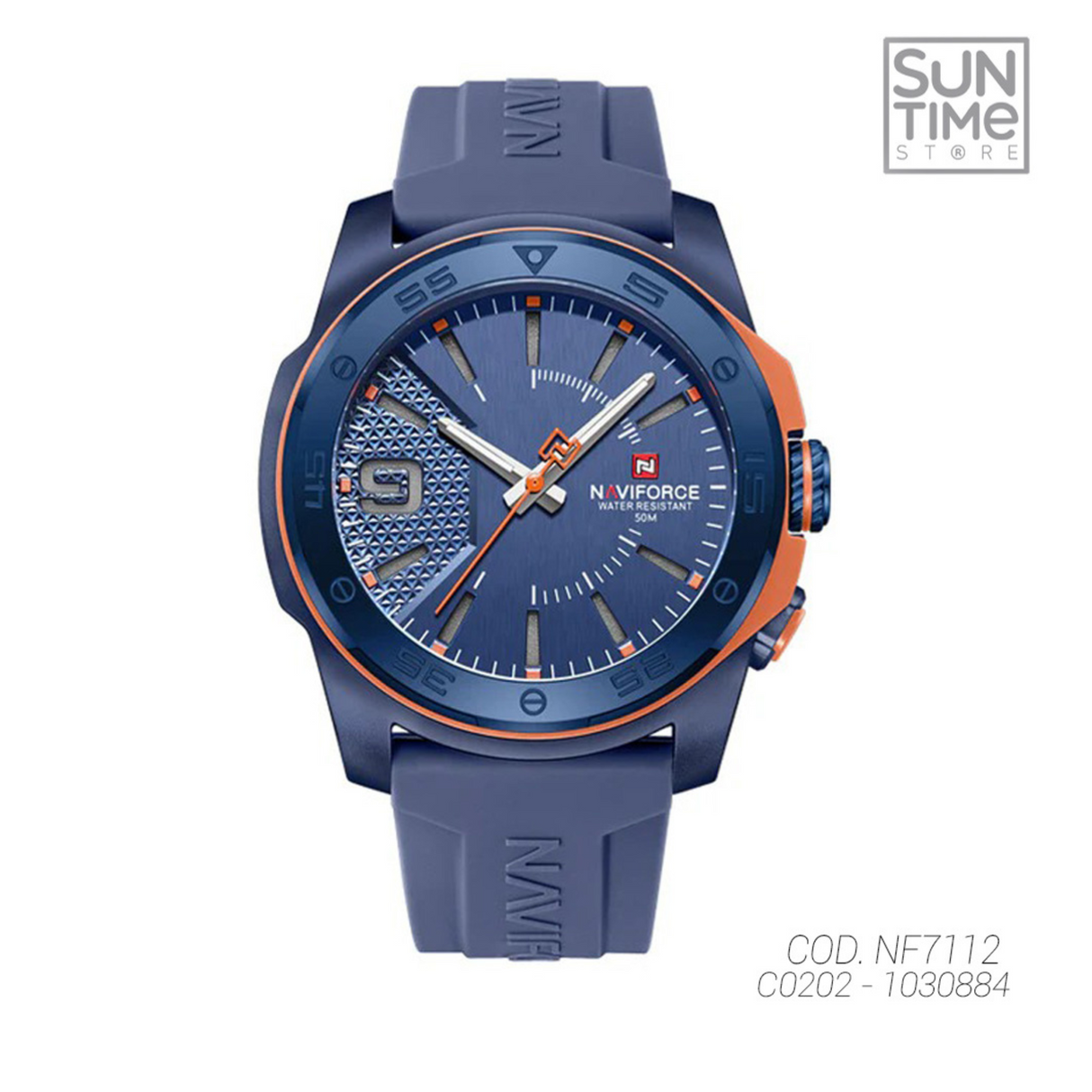RELOJ ANALOGICO HOMBRE NF7112 NAVIFORCE AZUL CASUAL 1030884