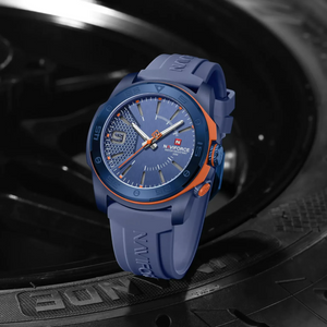 RELOJ ANALOGICO HOMBRE NF7112 NAVIFORCE AZUL CASUAL 1030884