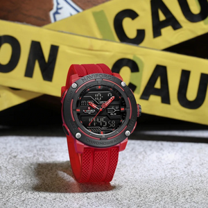 RELOJ ANALOGICO HOMBRE NF7114 NAVIFORCE ROJO CASUAL 1030886