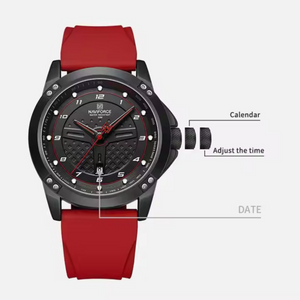 RELOJ ANALOGICO HOMBRE NF8031 NAVIFORCE	ROJO CASUAL 1030888
