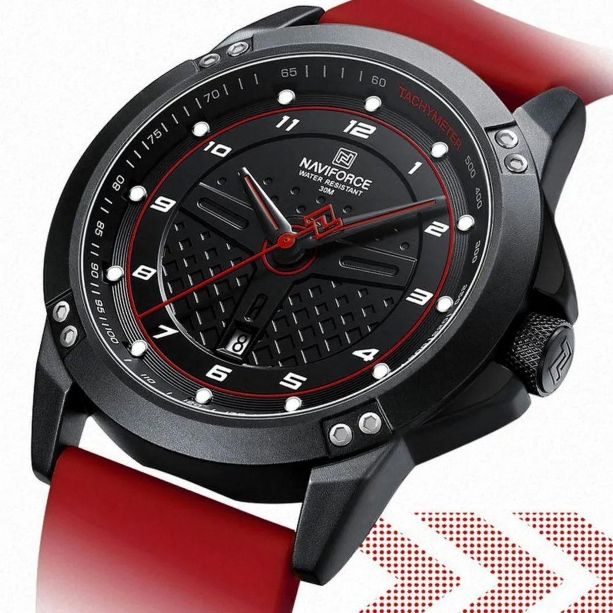 RELOJ ANALOGICO HOMBRE NF8031 NAVIFORCE	ROJO CASUAL 1030888