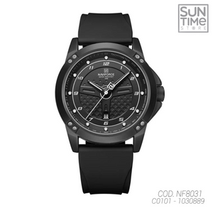 RELOJ ANALOGICO HOMBRE NF8031 NAVIFORCE	NEGRO CASUAL 1030889