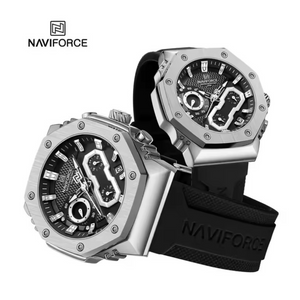 RELOJ ANALOGICO HOMBRE NF8035G NAVIFORCE NEGRO CASUAL 1030893