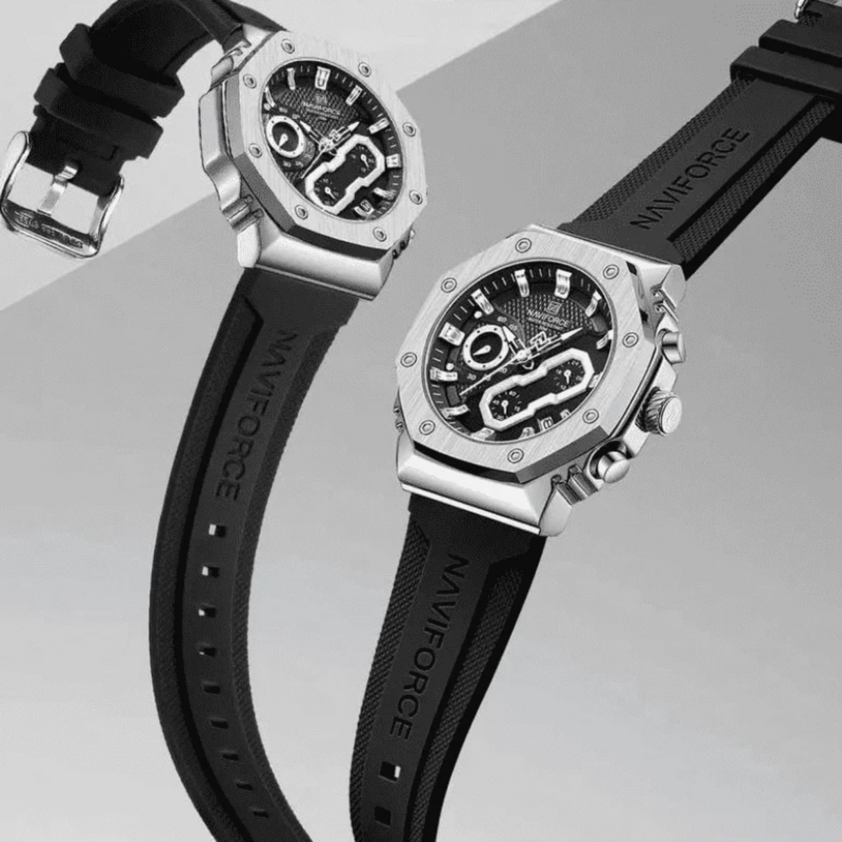 RELOJ ANALOGICO HOMBRE NF8035G NAVIFORCE NEGRO CASUAL 1030893
