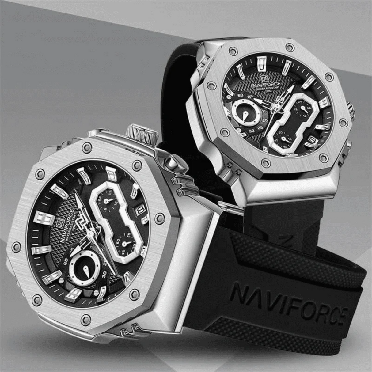 RELOJ ANALOGICO HOMBRE NF8035G NAVIFORCE NEGRO CASUAL 1030893