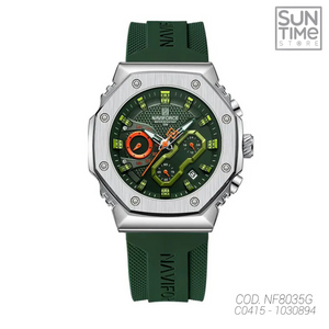 RELOJ ANALOGICO HOMBRE NF8035G NAVIFORCE VERDE CASUAL 1030894