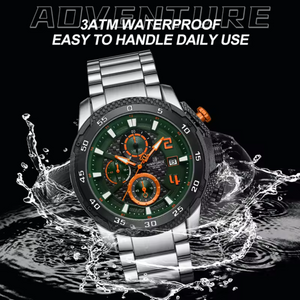 RELOJ ANALOGICO HOMBRE NF8047S NAVIFORCE PLATEADO CLASICO 1030896