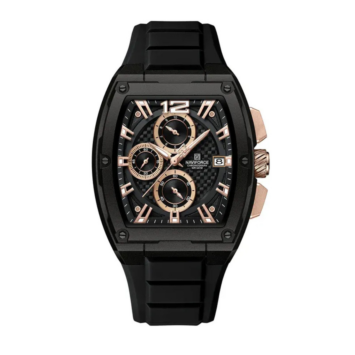 RELOJ ANALOGICO HOMBRE NF8050 NAVIFORCE NEGRO CASUAL 1030899