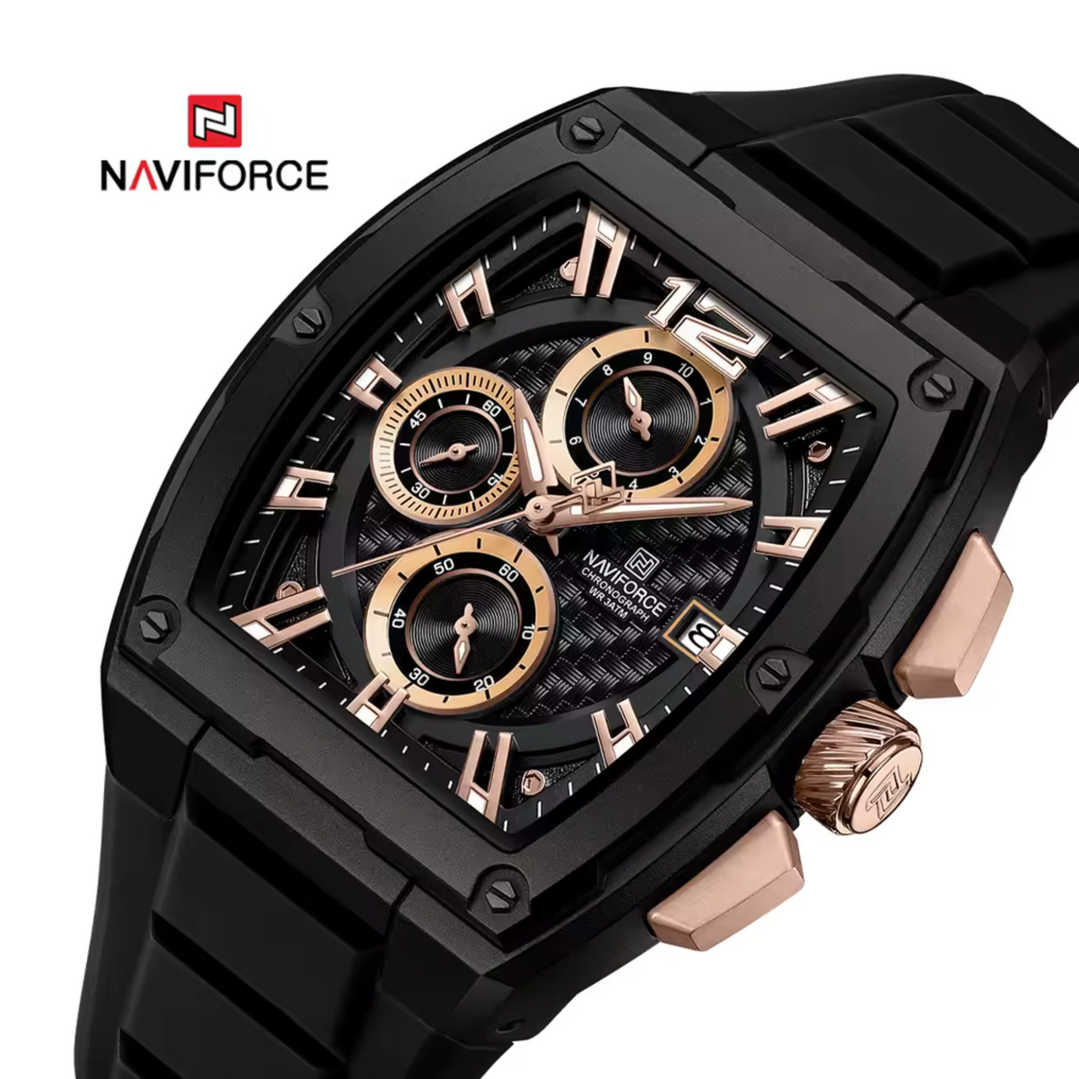 RELOJ ANALOGICO HOMBRE NF8050 NAVIFORCE NEGRO CASUAL 1030899