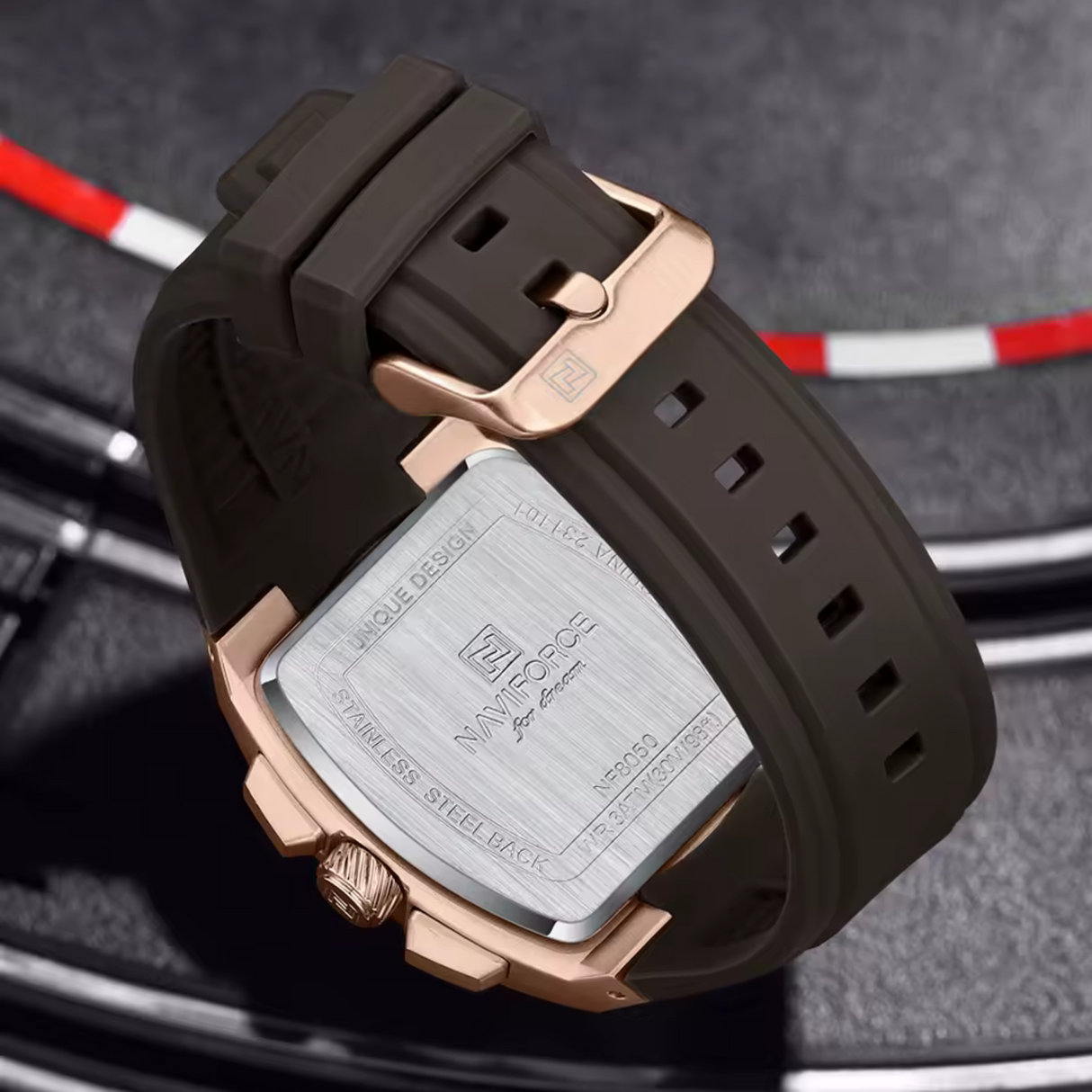 RELOJ ANALOGICO HOMBRE NF8050 NAVIFORCE NEGRO CASUAL 1030899