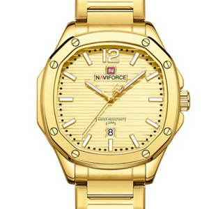 RELOJ ANALOGICO HOMBRE NF9243S NAVIFORCE DORADO CASUAL 1030934