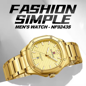 RELOJ ANALOGICO HOMBRE NF9243S NAVIFORCE DORADO CASUAL 1030934