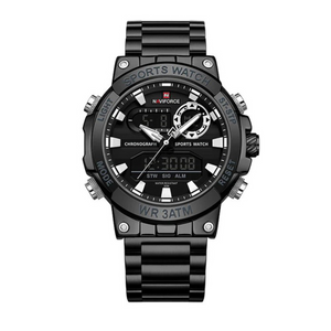 RELOJ ANALOGICO HOMBRE NF9237 NAVIFORCE NEGRO CASUAL 1030932