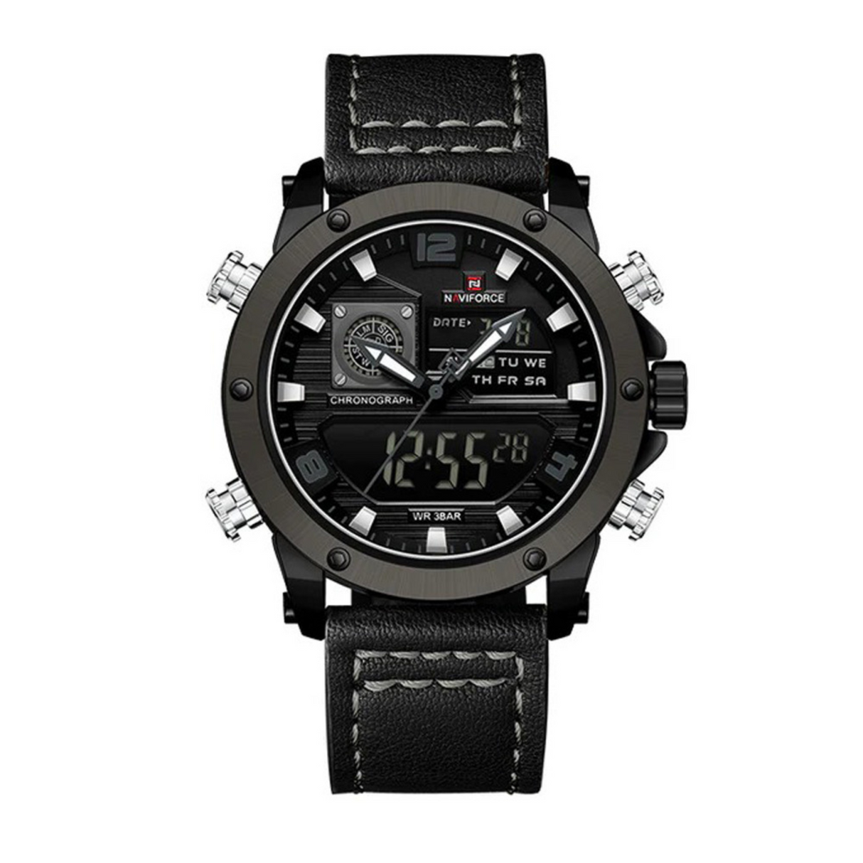RELOJ ANALOGICO-DIGITAL HOMBRE NF9236 NAVIFORCE	NEGRO CASUAL 1030940
