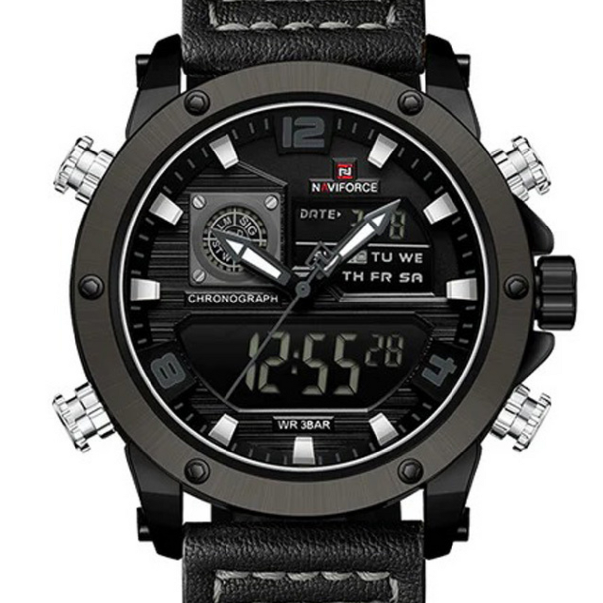 RELOJ ANALOGICO-DIGITAL HOMBRE NF9236 NAVIFORCE	NEGRO CASUAL 1030940