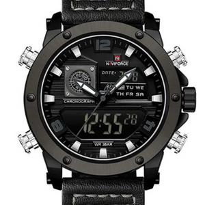 RELOJ ANALOGICO-DIGITAL HOMBRE NF9236 NAVIFORCE	NEGRO CASUAL 1030940