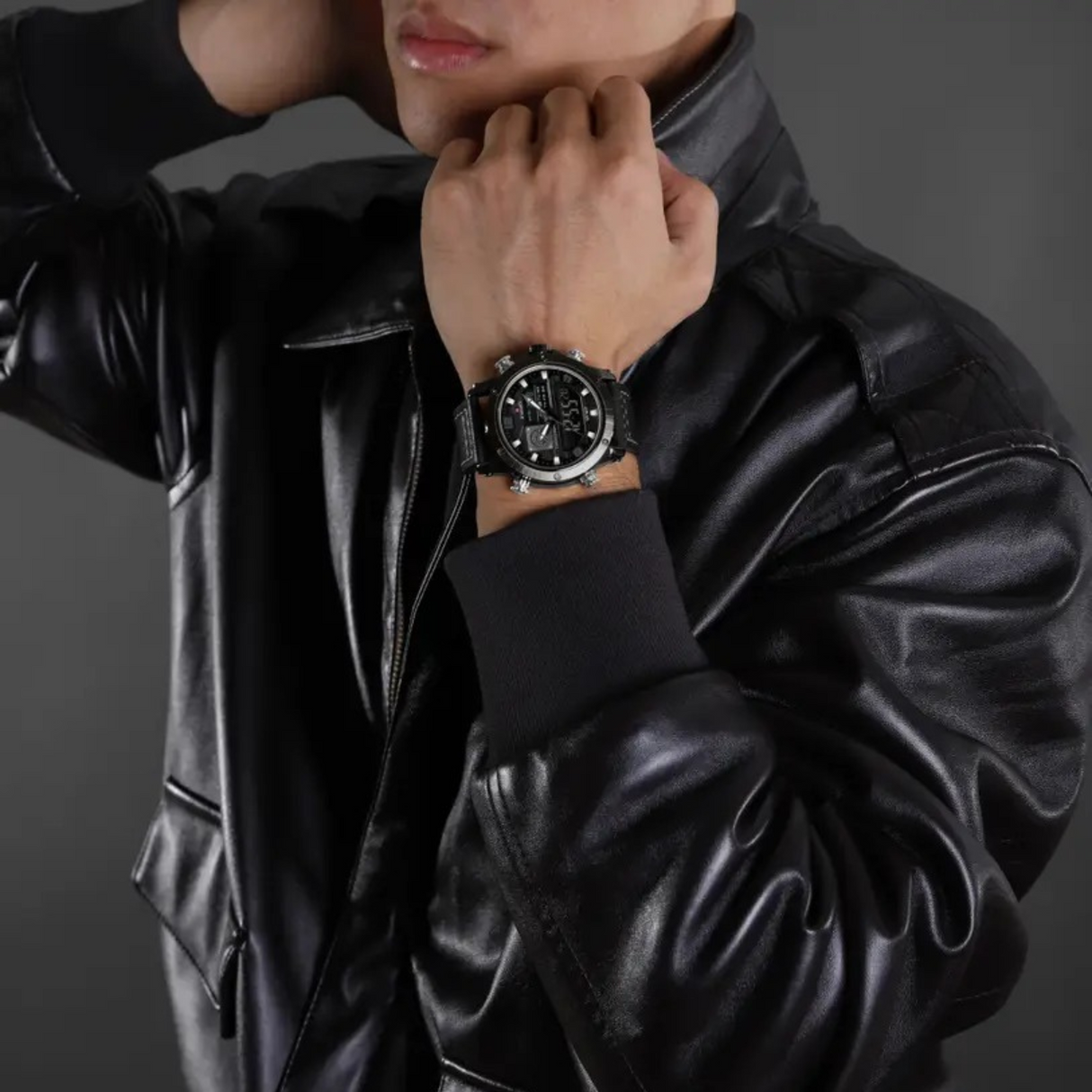 RELOJ ANALOGICO-DIGITAL HOMBRE NF9236 NAVIFORCE	NEGRO CASUAL 1030940