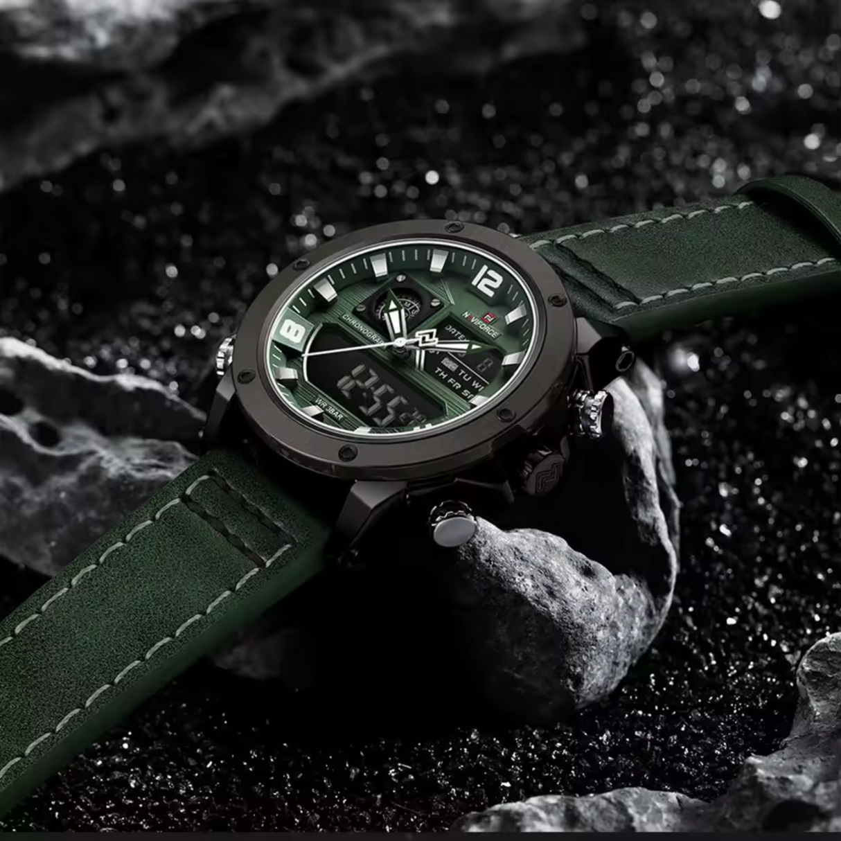 RELOJ ANALOGICO-DIGITAL HOMBRE NF9236 NAVIFORCE VERDE CASUAL 1030941