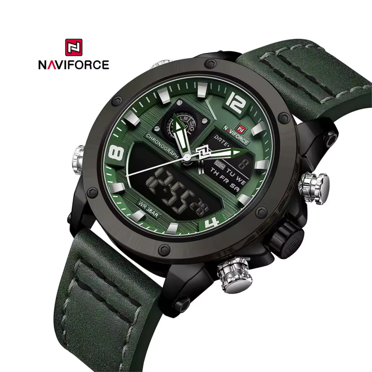 RELOJ ANALOGICO-DIGITAL HOMBRE NF9236 NAVIFORCE VERDE CASUAL 1030941