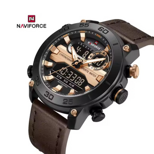 RELOJ ANALOGICO-DIGITAL HOMBRE NF9235 NAVIFORCE MARRON CASUAL 1030939