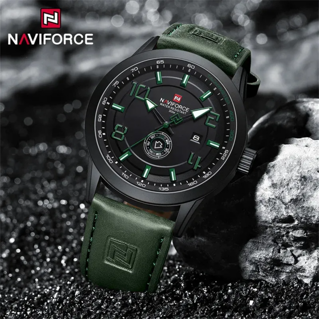 RELOJ ANALOGICO HOMBRE NF9229 NAVIFORCE VERDE CASUAL 1030929