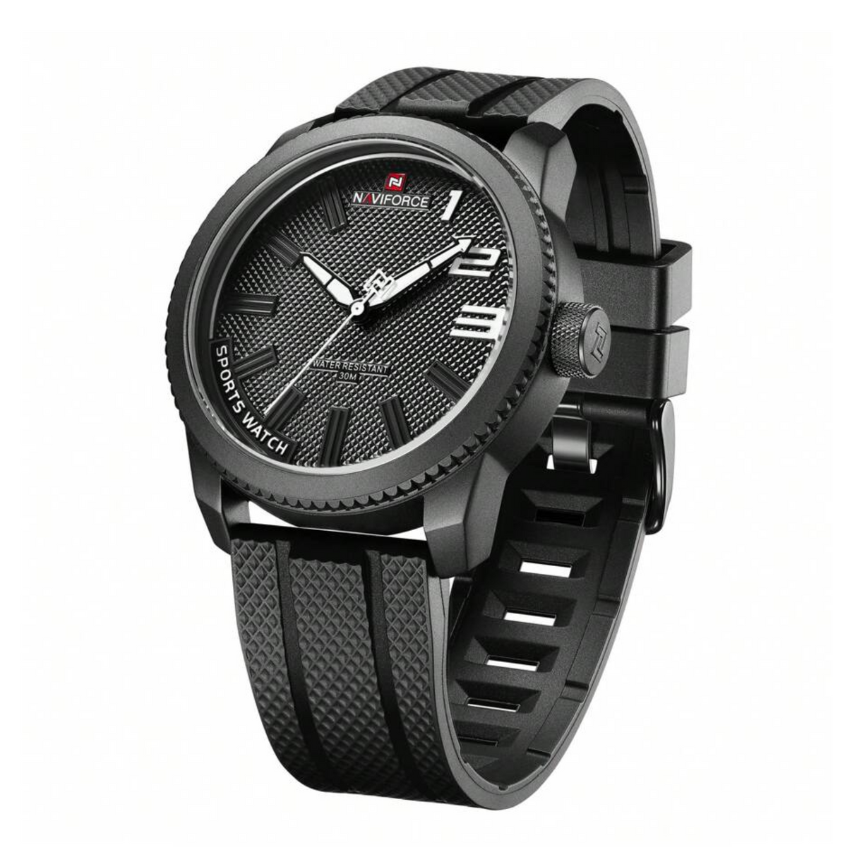RELOJ ANALOGICO HOMBRE NF9202T NAVIFORCE NEGRO CASUAL 1030926