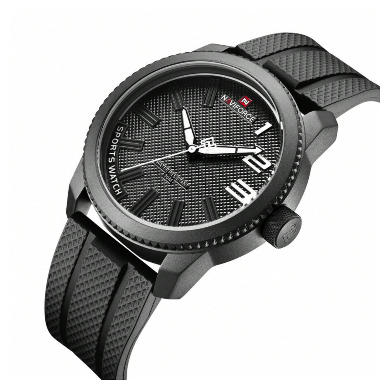 RELOJ ANALOGICO HOMBRE NF9202T NAVIFORCE NEGRO CASUAL 1030926