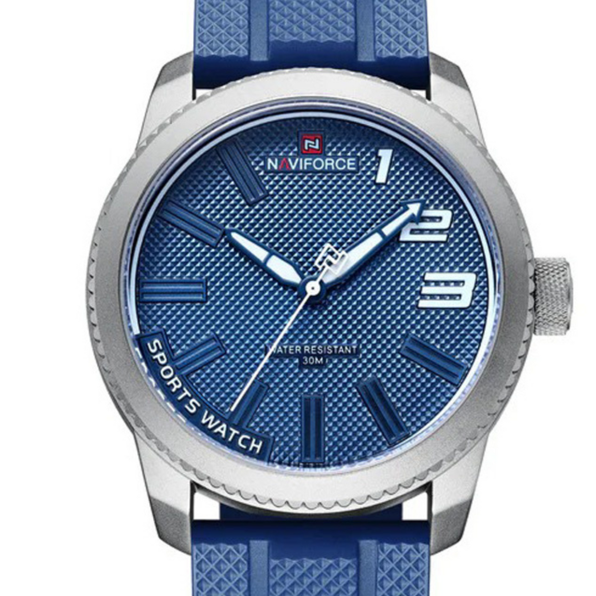 RELOJ ANALOGICO HOMBRE NF9202T NAVIFORCE AZUL CASUAL 1030925
