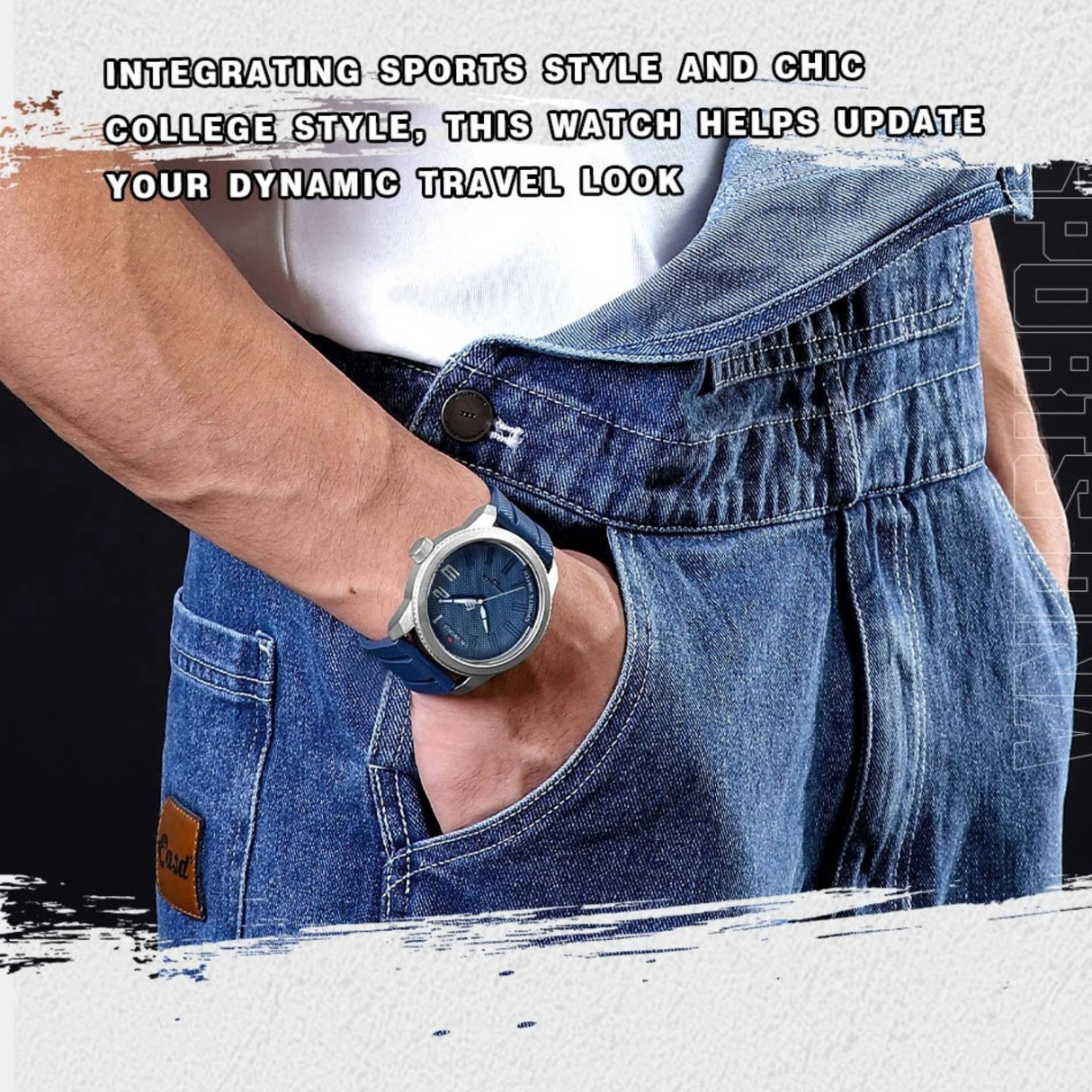 RELOJ ANALOGICO HOMBRE NF9202T NAVIFORCE AZUL CASUAL 1030925
