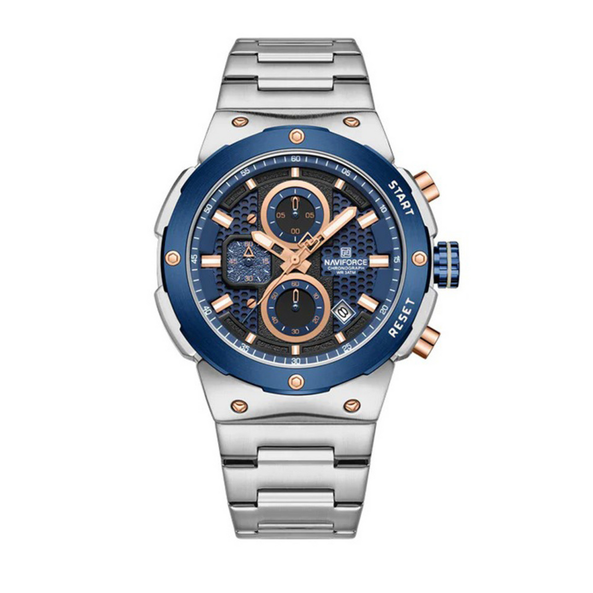 RELOJ ANALOGICO HOMBRE NF8072 NAVIFORCE PLATEADO CLASICO 1030923