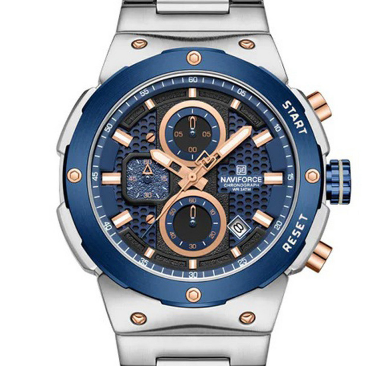 RELOJ ANALOGICO HOMBRE NF8072 NAVIFORCE PLATEADO CLASICO 1030923