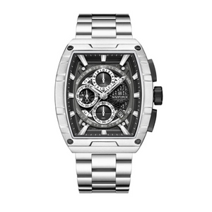 RELOJ ANALOGICO HOMBRE NF8066 NAVIFORCE PLATEADO CLASICO 1030920