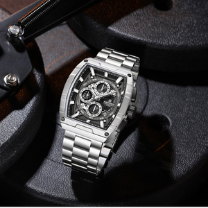 RELOJ ANALOGICO HOMBRE NF8066 NAVIFORCE PLATEADO CLASICO 1030920