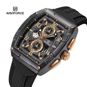RELOJ ANALOGICO HOMBRE NF8052 NAVIFORCE NEGRO CASUAL 1030906