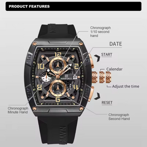 RELOJ ANALOGICO HOMBRE NF8052 NAVIFORCE NEGRO CASUAL 1030906