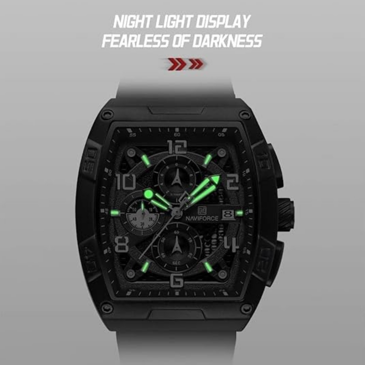 RELOJ ANALOGICO HOMBRE NF8065 NAVIFORCE PLATEADO CLASICO 1030918