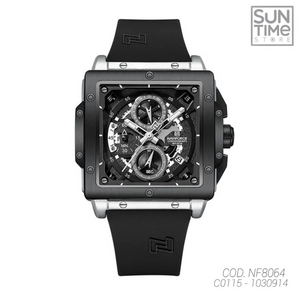 RELOJ ANALOGICO HOMBRE NF8064 NAVIFORCE NEGRO CASUAL 1030914