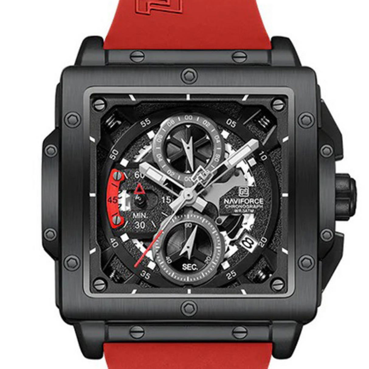 RELOJ ANALOGICO HOMBRE NF8064 NAVIFORCE ROJO CASUAL 1030913