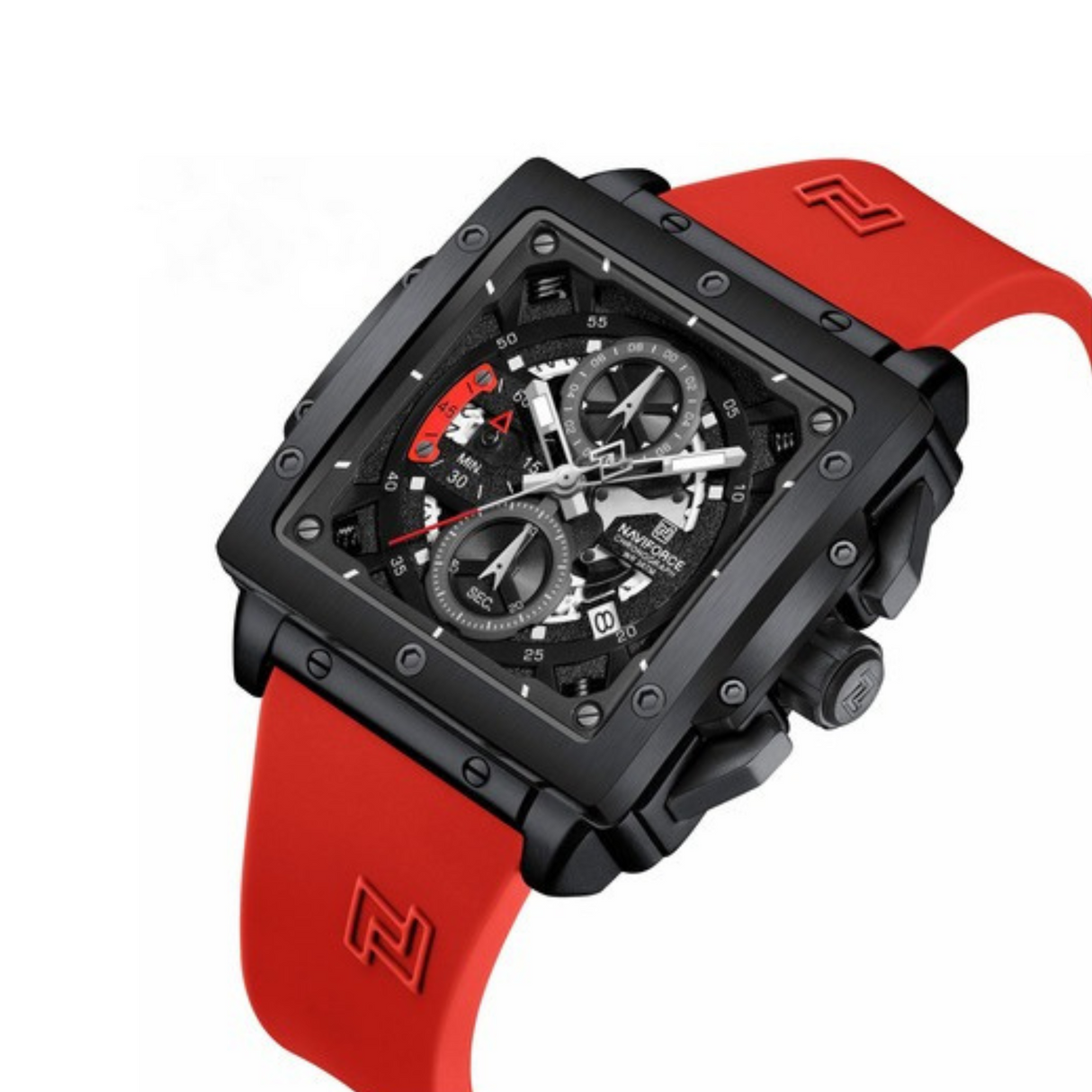 RELOJ ANALOGICO HOMBRE NF8064 NAVIFORCE ROJO CASUAL 1030913