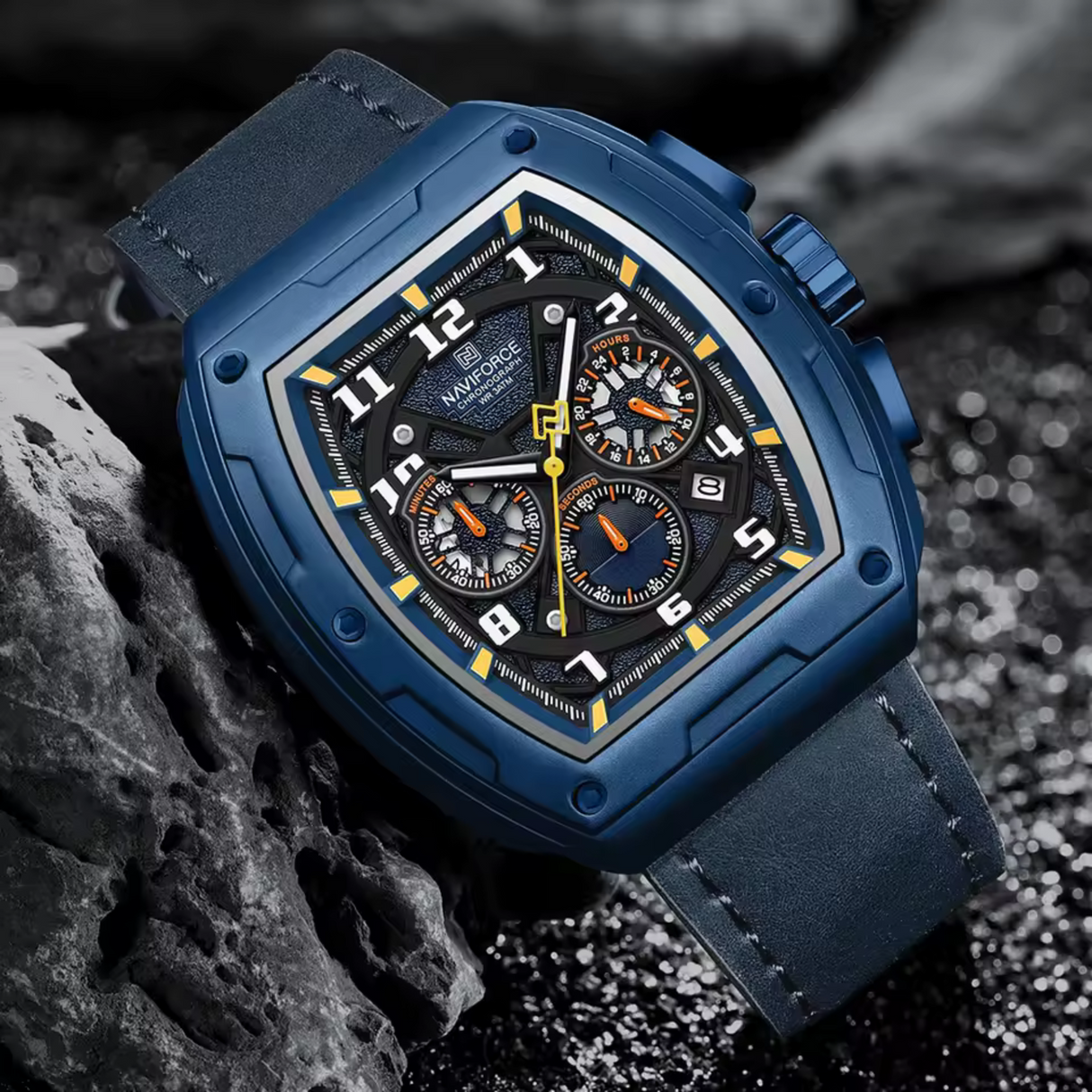 RELOJ ANALOGICO HOMBRE NF8053 NAVIFORCE AZUL CLASICO 1030909