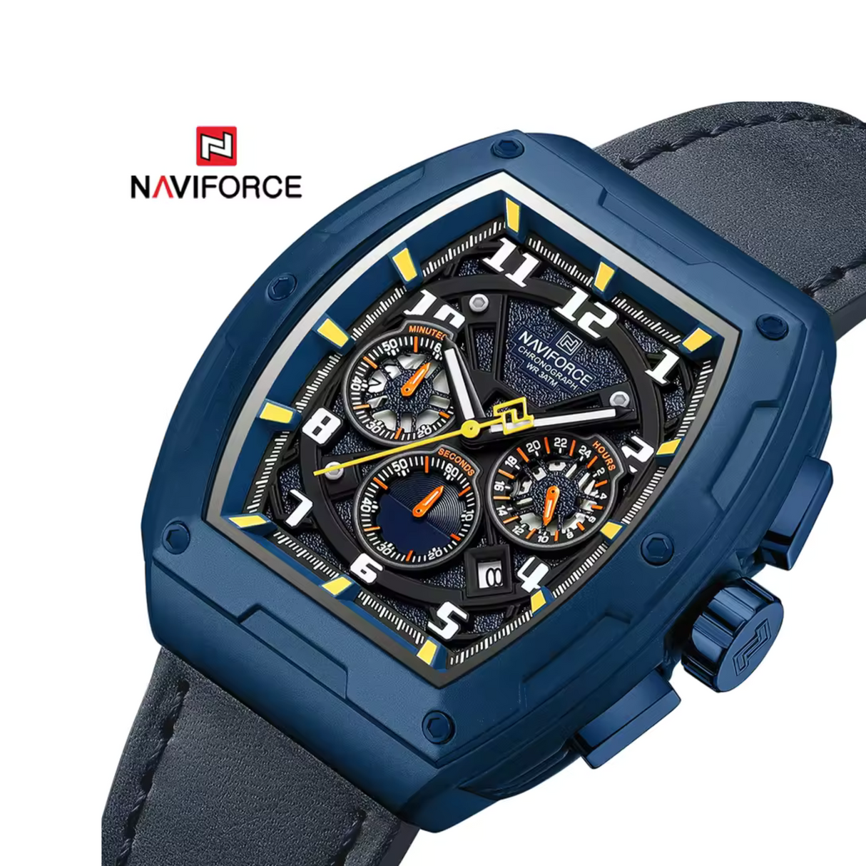 RELOJ ANALOGICO HOMBRE NF8053 NAVIFORCE AZUL CLASICO 1030909