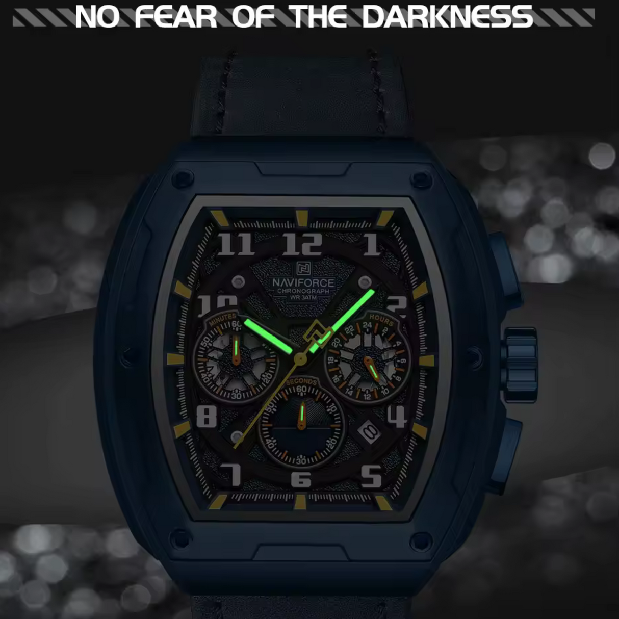 RELOJ ANALOGICO HOMBRE NF8053 NAVIFORCE AZUL CLASICO 1030909