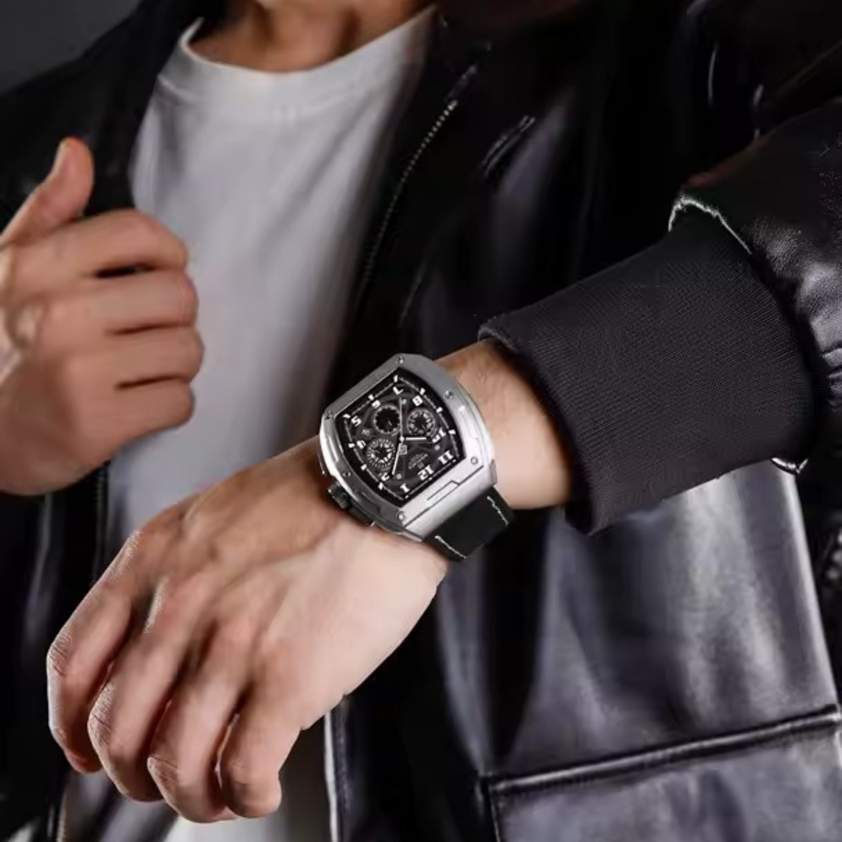 RELOJ ANALOGICO HOMBRE NF8053 NAVIFORCE NEGRO CLASICO 1030908