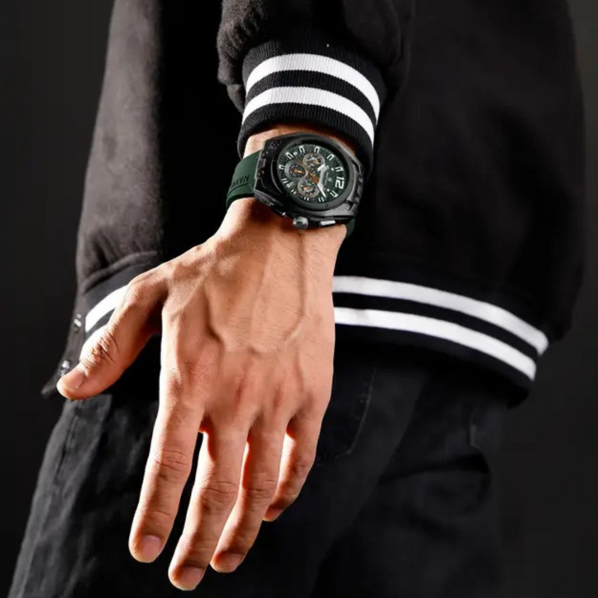 RELOJ ANALOGICO HOMBRE NF8063 NAVIFORCE VERDE CASUAL 1030911