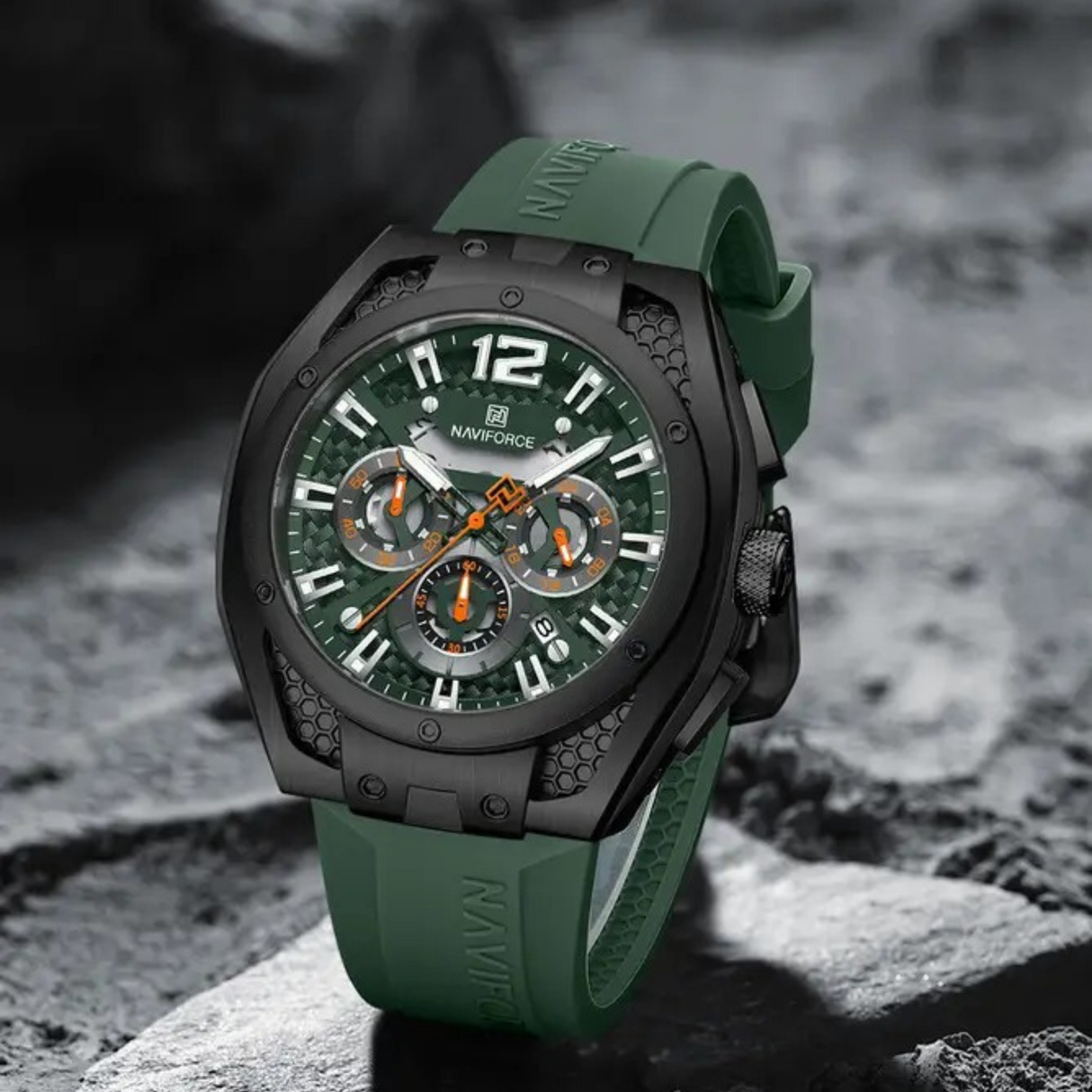 RELOJ ANALOGICO HOMBRE NF8063 NAVIFORCE VERDE CASUAL 1030911