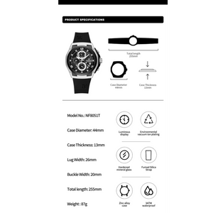RELOJ ANALOGICO HOMBRE NF8051T NAVIFORCE