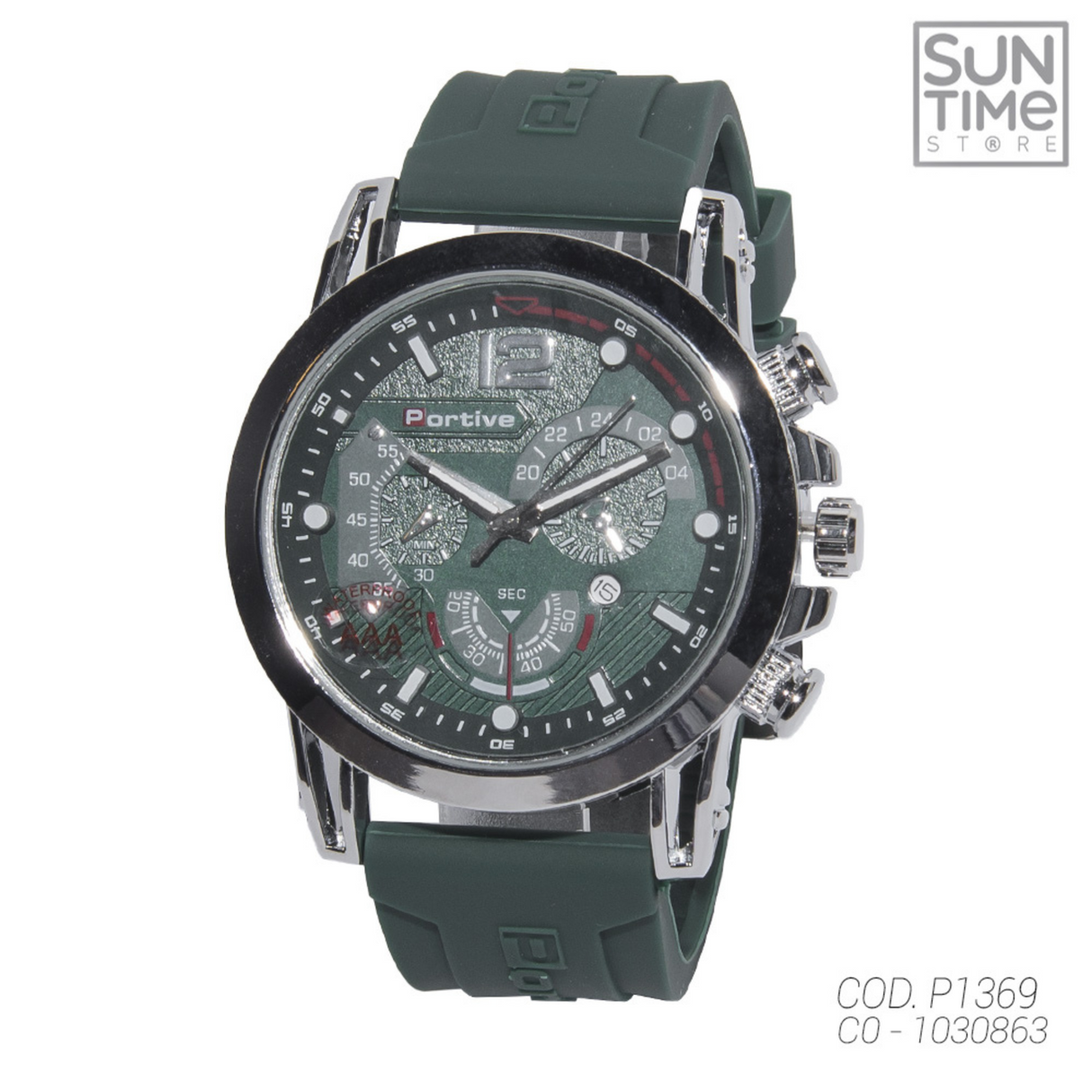 RELOJ ANALOGICO HOMBRE P1369 PORTIVE CASUAL 1030863