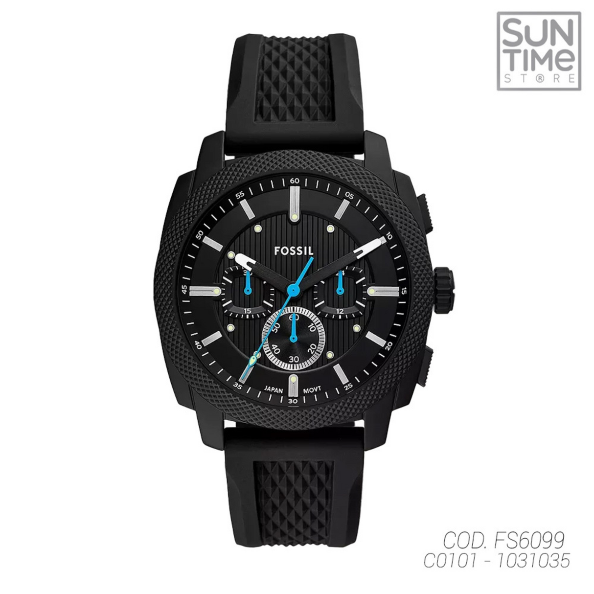 RELOJ ANALOGICO HOMBRE FS6099 FOSSIL	NEGRO CASUAL 1031035