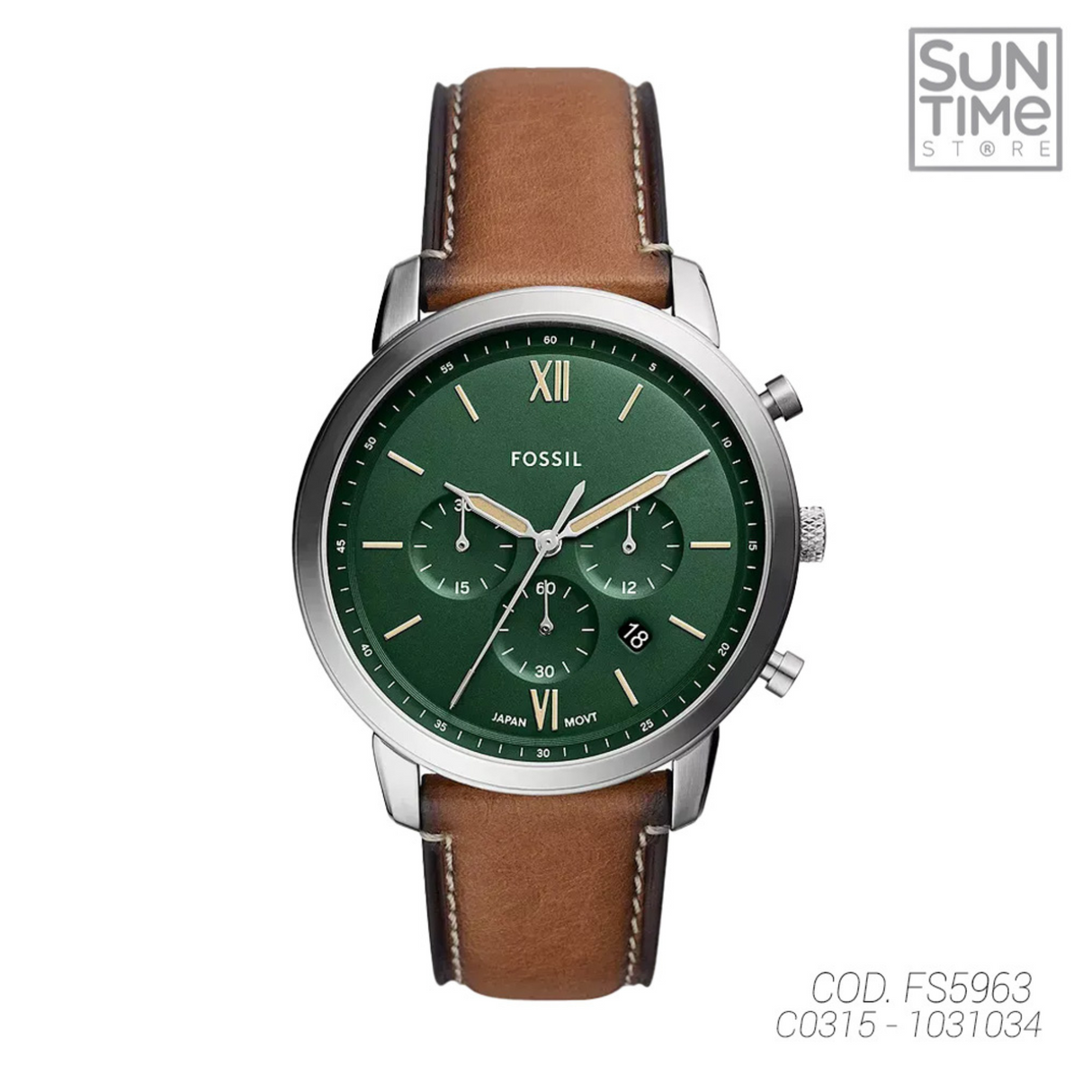 RELOJ ANALOGICO HOMBRE FS5963 FOSSIL	MARRON CASUAL 1031034